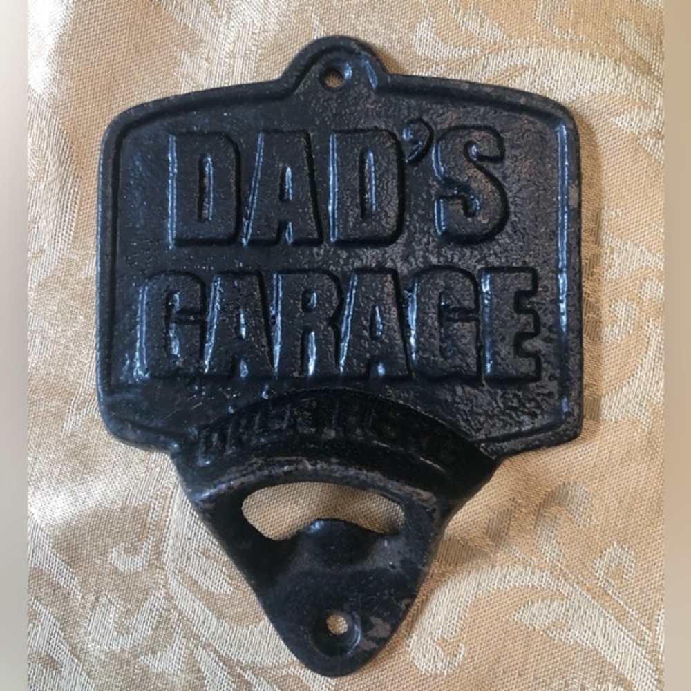 Vintage Bottle Opener Man Cave Rustic Accent